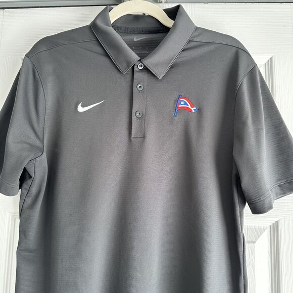 Nike Polo Shirt Mens Size M Dark Gray Corpus Christi - Picture 3 of 9
